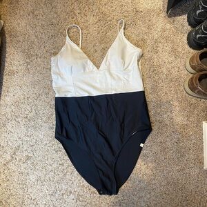 Black and White Summersault swimsuit